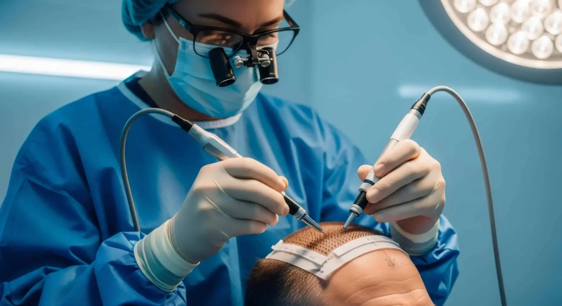 Hair transplant procedures
