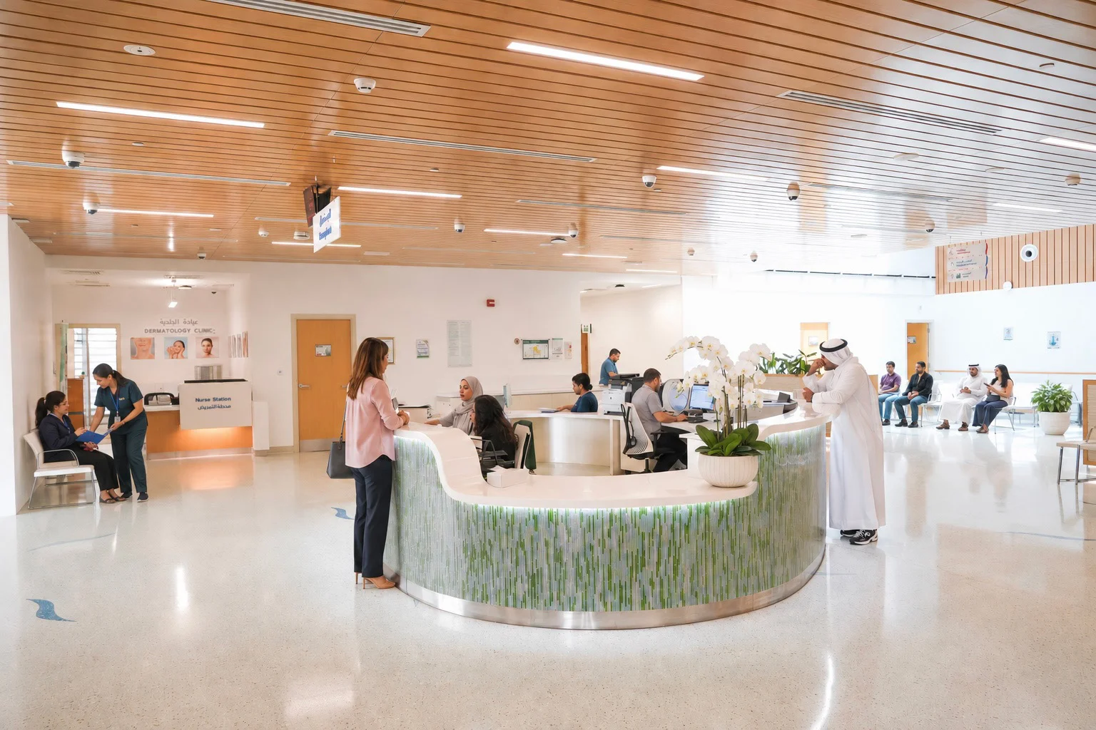 Modern hospital facilities